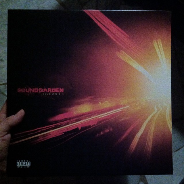 Sound-late afternoon #soundgarden #liveoni5 #live #LP #vinyl...